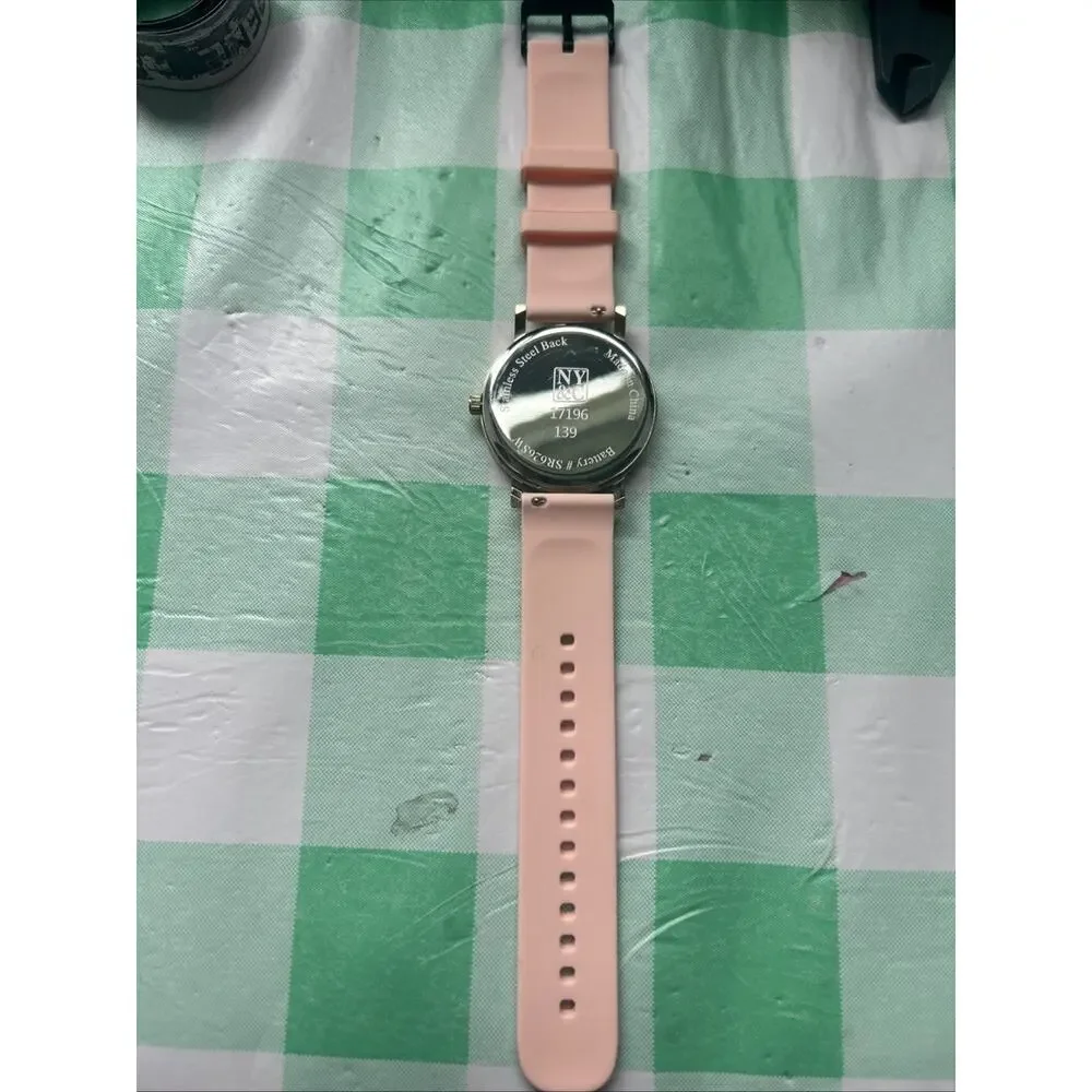 NY&C “More Issues Than Vogue” Gold Tone Women’s Quartz Watch